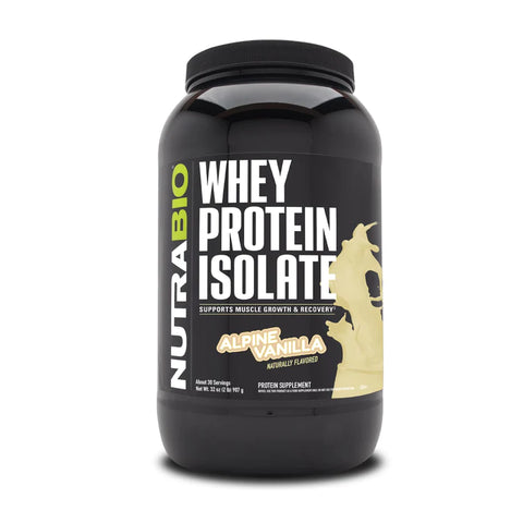Nutrabio | 100% Whey Protein Isolate (2Lb)