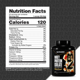 Nutrabio | Whey Protein Isolate (50 Serving)