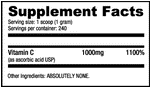Nutrabio | Vitamin C (240grams)
