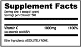 Nutrabio | Vitamin C (240grams)
