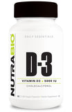 Nutrabio | Vitamin D-3 (5000IU)
