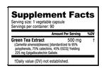 Nutrabio | Green Tea Extract (90 capsule)